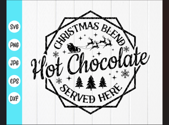Christmas Blend Hot Chocolate SVG