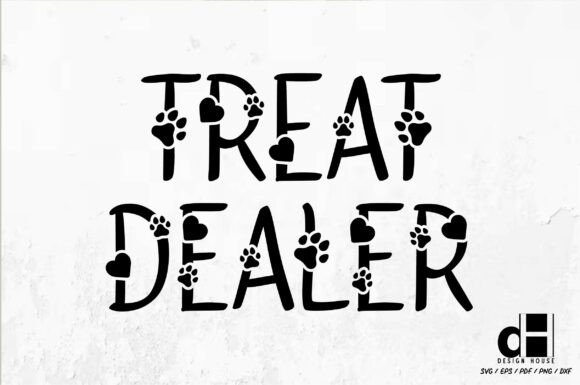 Dog Lover Dog Mama Treat Dealer SVG PNG
